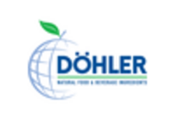 Fruit Extract Market
 key player