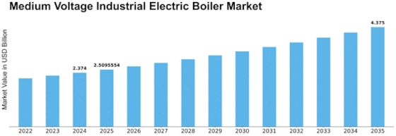 Medium Voltage Industrial Electric Boiler Market Size