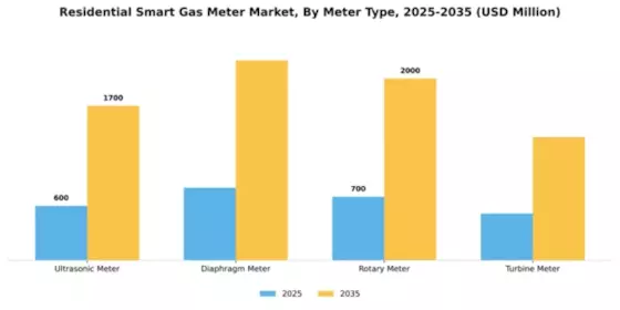 Residential Smart Gas Meter Market Segment Image 3