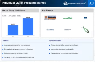 Individual Quick Freezing Market Infographic