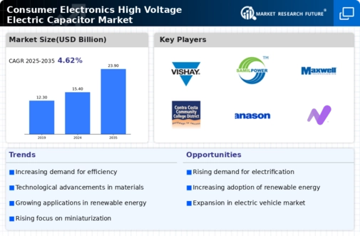 Consumer Electronics High Voltage Electric Capacitor Market Infographic Consumer Electronics High Voltage Electric Capacitor Market Infographic