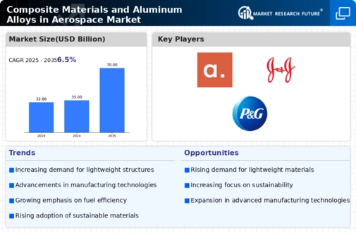 Composite Materials and Aluminum Alloys in Aerospace Market Research Report — Global Forecast till 2034 Infographic