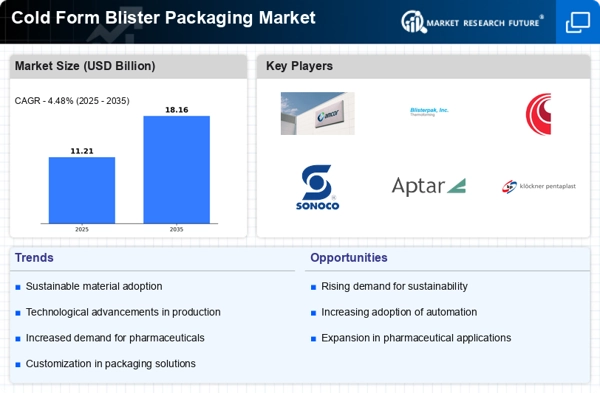 Cold Form Blister Packaging Market Infographic