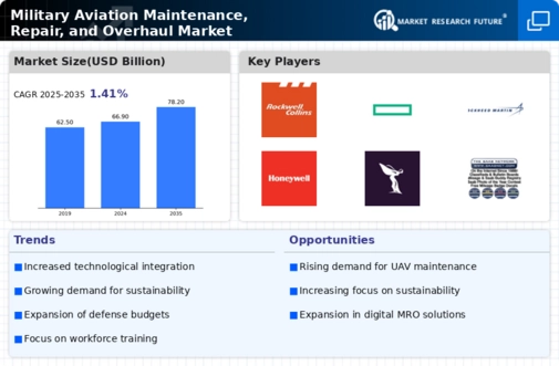 Military Aviation Maintenance Repair Overhaul Market
 Infographic