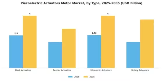 Piezoelectric Actuators Motor Market Segment Image 4