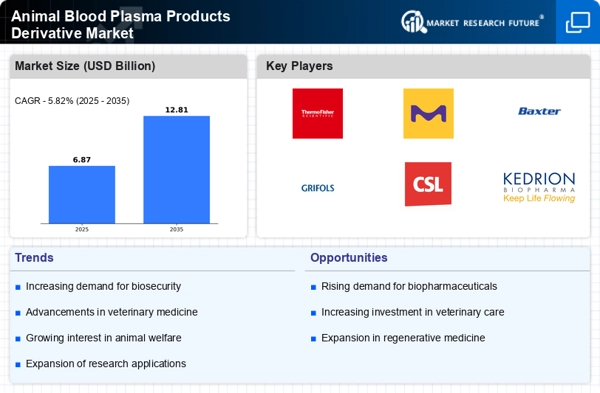 Animal Blood Plasma Products Derivative Market Infographic