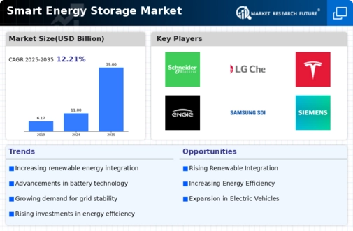 Smart Energy Storage Market Infographic