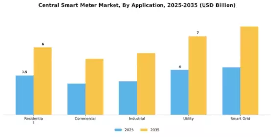 Central Smart Meter Market Segment Image 0