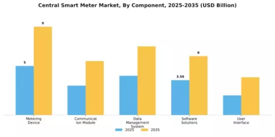 Central Smart Meter Market Segment Image 1