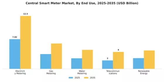 Central Smart Meter Market Segment Image 2