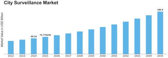 City Surveillance Market Size