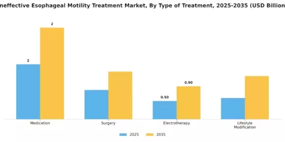 Ineffective Esophageal Motility Treatment Market Segment Image 0