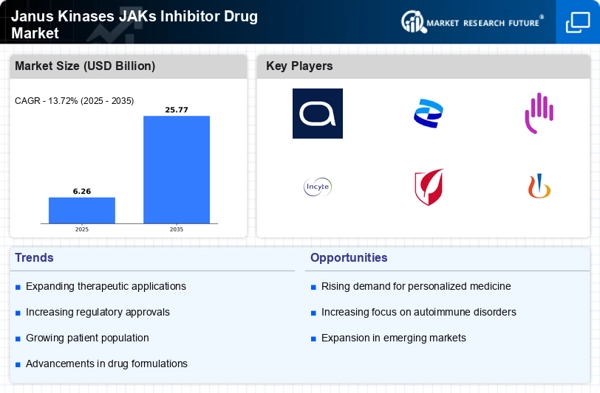 Janus Kinases JAKs Inhibitor Drug Market Infographic