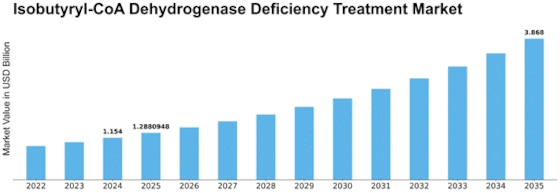 Isobutyryl CoA Dehydrogenase Deficiency Treatment Market Size