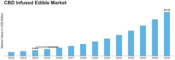 CBD Infused Edible Market Size