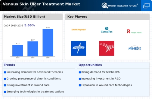 Venous Skin Ulcer Treatment Market Infographic Venous Skin Ulcer Treatment Market Infographic