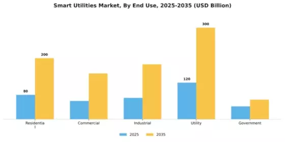 Smart Utilities Market Segment Image 1