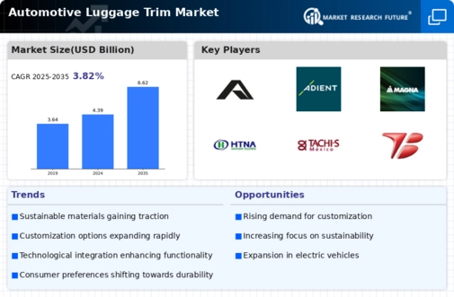 Automotive Luggage Trim Market Infographic