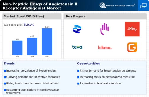 Non-Peptide Drugs of Angiotensin II Receptor Antagonist Market
 Infographic