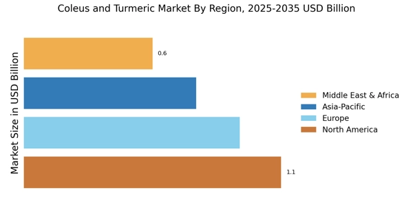 Coleus and Turmeric Market Regional Image