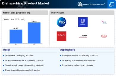 Dishwashing Product Market Infographic
