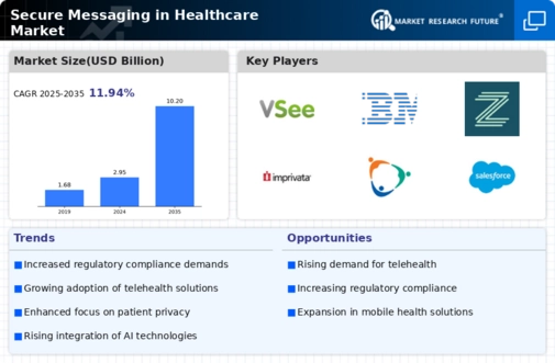 Secure Messaging In Healthcare Market Infographic