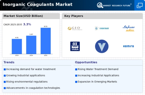 Inorganic Coagulants Market Infographic