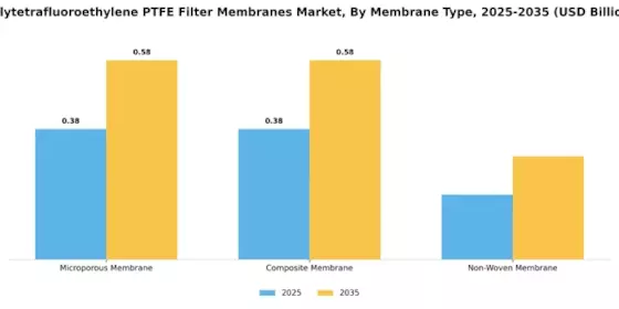 Polytetrafluoroethylene Filter Membranes Market Segment Image 2