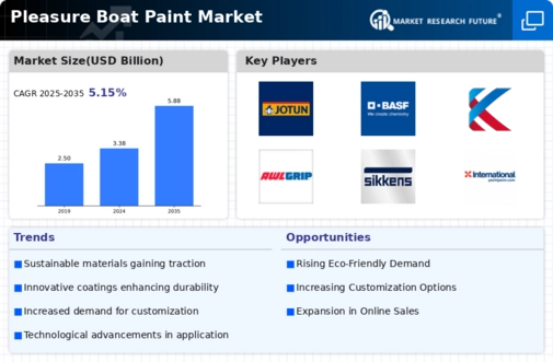 Pleasure Boat Paint Market Infographic