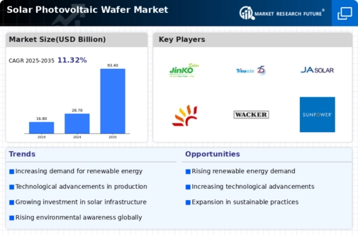 Solar Photovoltaic Wafer Market Infographic