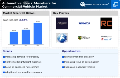 Automotive Shock Absorbers for Commercial Vehicle Market Infographic