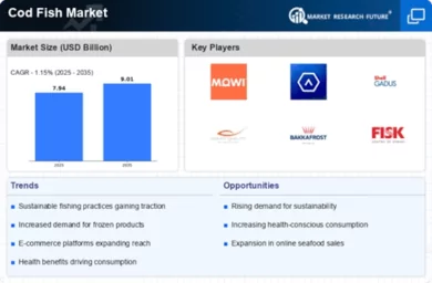 Cod Fish Market Infographic