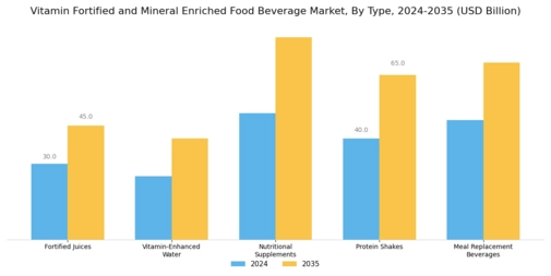 Vitamin Fortified Mineral Enriched Food Beverage Market Segment Image 0