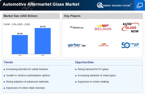 Automotive Aftermarket Glass Market Infographic