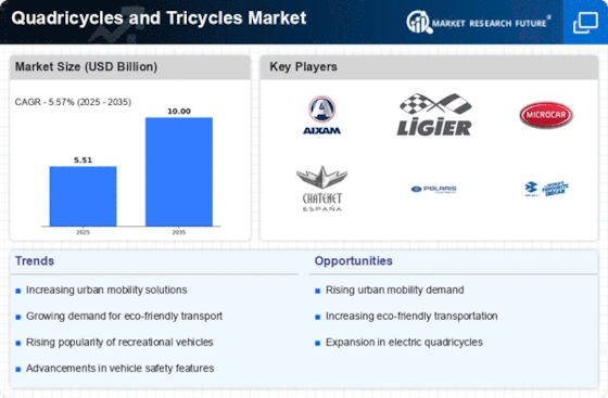 Quadricycles Tricycles Market Infographic
