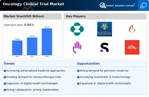 Oncology Clinical Trial Market Infographic
