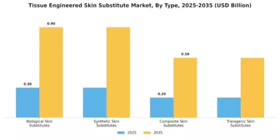 Tissue Engineered Skin Substitute Market Segment Image 3