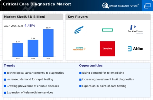 Critical Care Diagnostics Market Infographic