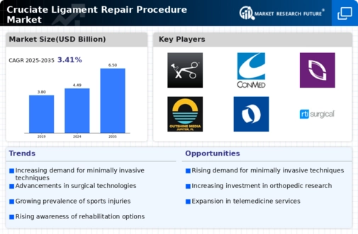 Cruciate Ligament Repair Procedure Market Infographic