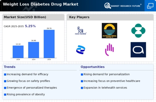Weight Loss Diabetes Drug Market Infographic