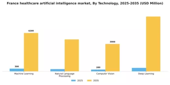 France Healthcare Artificial Intelligence Market  Segment Image 3