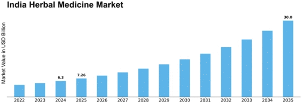 India Herbal Medicine Market Size