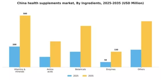China Health Supplements Market Segment Image 2