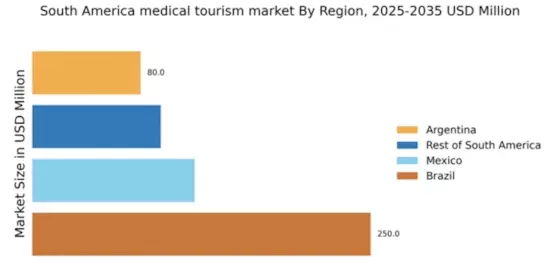South America Medical Tourism Market Regional Image