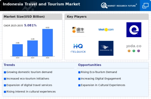 Indonesia Travel And Tourism Market Infographic
