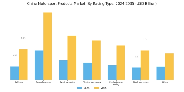 China Motorsport Products Market Segment Image 0