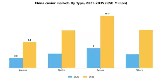 China Caviar Market Segment Image 1