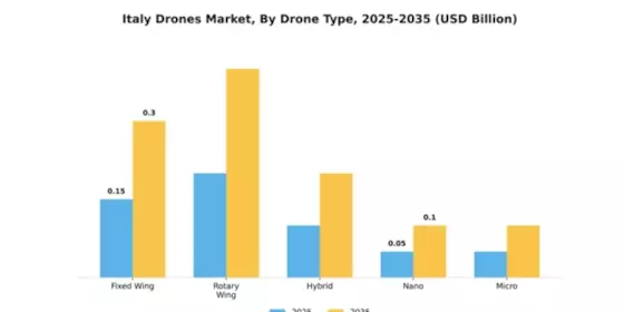 Italy Drones Market Segment Image 1