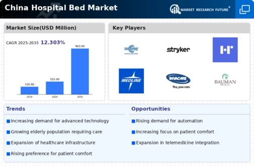 China Hospital Bed Market Infographic