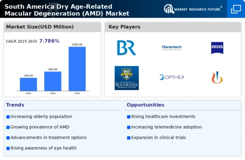 South America Dry Age Related Macular Degeneration Market Infographic